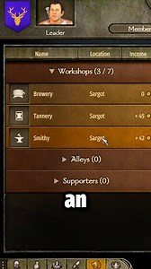 How to Improve Your Workshop Income in Mount & Blade II: Bannerlord! Owning workshops is a solid way to make passive income in the game. Here are a few things you should keep an eye on to get the most out of them. #1: Make sure you buy your workshop in a town with high prosperity, and one that’s not constantly affected by war. A town that gets sieged all the time will lose prosperity, and that directly hurts your workshop’s income. #2: A key part of making your workshop profitable is checking wh