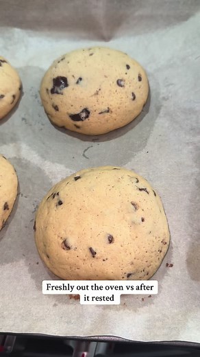The importance of letting your cookies rest 🤍#fyp #cookies #baking