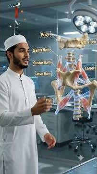 Hyoid Bone Explained | Allah's createtion Human body #HyoidBone #facts #viralshorts #trendingshorts
