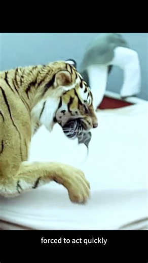 Stranded Alone Between a Tiger and the Ocean 🌊🐅 #LifeOfPi #Survival