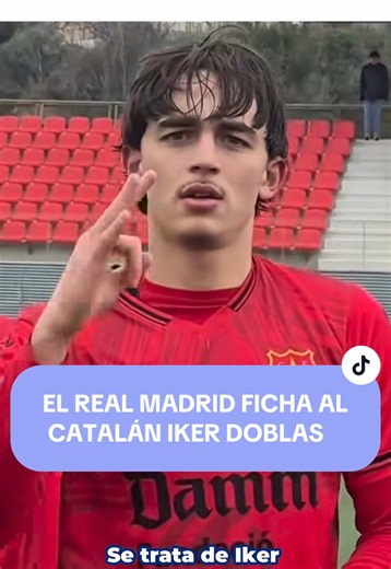 El Real Madrid ficha a Iker Doblas, joven promesa