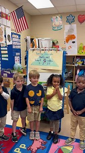 Mrs. Laurendine’s and Mrs. Shelia’s Pre-K class have been working on AB patterns. The children made a Halloween AB pattern! Everyone participated! 🧡🖤 👻🎃 | Foley Elementary School