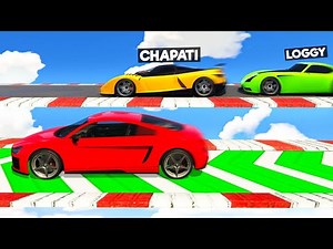 1000% IMPOSSIBLE CAR RACE FOR PROS IN GTA 5