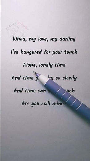 Sing Along and Learn English | Unchained Melody Karaoke