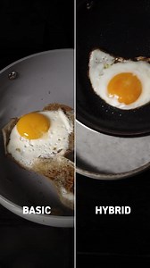 PSA: Your Pinterest pans were made for looks. HexClad is made for cooking. HexClad has spent years engineering and developing a REAL hybrid surface: ✔️ Hexagonal steel peaks → better searing power ✔️ Nonstick valleys → easy release cleanup Zero PTFE. Zero forever chemicals. Zero sticking. | HexClad