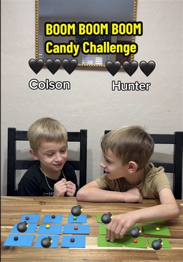 BOOM BOOM BOOM Candy Game Challenge! Brother Edition! #brothers #Siblings #challenge #familygames #FamilyFun