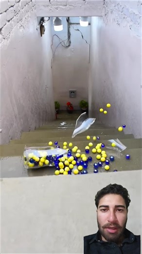 Red VS Blue Breaking glass bottle A Crushing Crunchy & Soft #shorts Things#shorts #asmr#satisfying