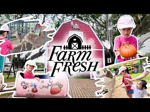 FARM FRESH @ UPM 🚜 | Tractor Ride, Animal Feeding & Fun Farm Animals for Kids!