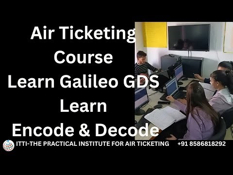 Galileo Training Course | GDS Training Course | Air Ticketing Course | How to learn Galileo Online