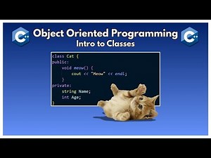 Object Oriented Programming in C++ - Introduction to Classes