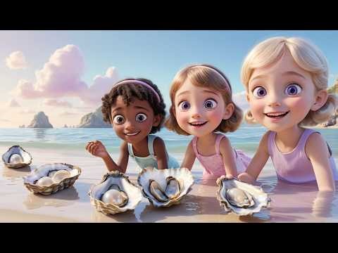 Five Little Oysters Open Open Open | Ocean Life & Nursery Rhymes for Kids