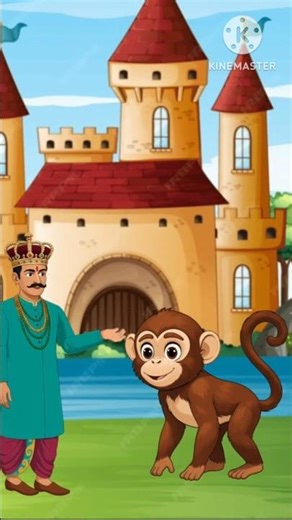 বুদ্ধিমান বানর 😊😊‪@ছোট্টগল্পঘর-চ৫ন‬ #shorts #bengali #cartoon