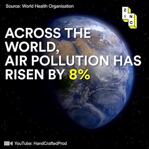 One out of four deaths of children under 5 are caused by unhealthy or polluted environments - like dirty water and air. Isn't it time we tackled air pollution? | Zinc