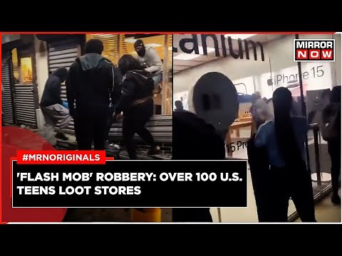 Philadelphia Flash Mob Robbery | Over 100 Masked Teen Loot Stores In U.S. | World News