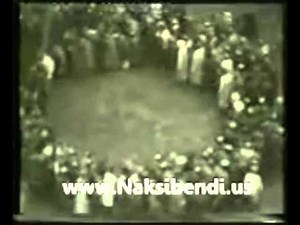Vintage footage of Chechen Sufi Zikir chanting