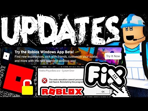 FIXING & DELETING BAD ROBLOX UPDATES! [FPS UNLOCKER, DESKTOP BETA APP, DLL ERRORS, MOBILE BUGS]