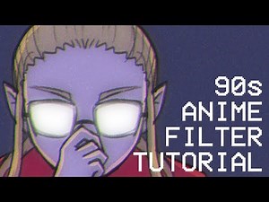 How to Make a 90s Anime Screenshot | Filter Tutorial