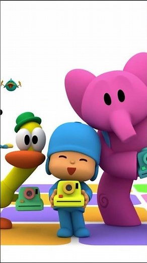 🟠 Roue des couleurs: orange 🟠 ! Regarde Pocoyo aller ! Pocoyo 🇫🇷 - Chaîne officielle