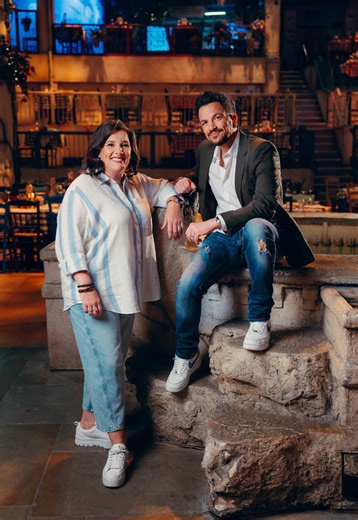 Mamma Mia! We're obsessed with our new cast 🤩 For a limited run only, please welcome Peter Andre as Nikos (for performances 14th May - 23rd July 2026) and alongside him, @Sam Bailey as Debbie (for performances 14th May 2026 - 4th April 2027). #ABBA #CastingAnnouncement #MammaMiaThePartyLondon #ThingsToDoInLondon #Singer