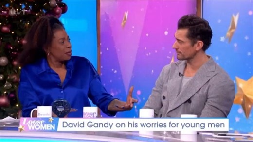 Supermodel David Gandy says young men feel ‘demonised’ from being taught they are ‘the problem in so