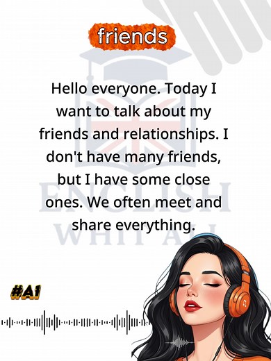 Understanding Friendships in English Conversations