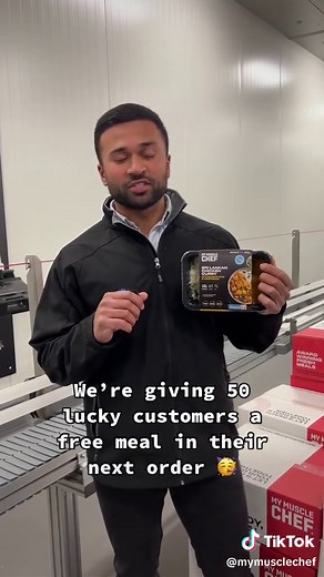 You heard it from the big man himself! To celebrate 7 new, tasty, fresh additions to our menu, we’re dropping a freebie into 50 customers’ next order 👀 #mymusclechef #everybodyeverygoal