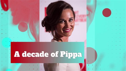 Watch: Pippa Middleton's best looks over the past ten years