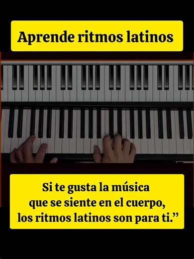 Aprende Ritmos Latinos en Teclado