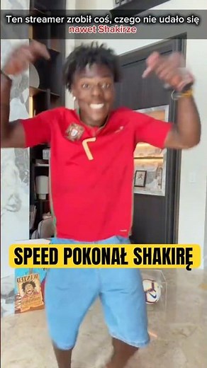 Speed POKONAŁ Shakirę. Pobił rekord 'Waka Waka'