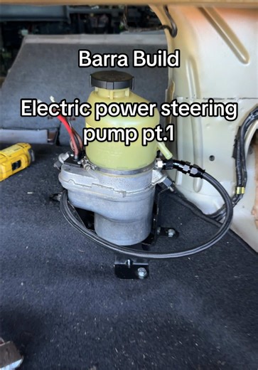 Barra Build Update 18: Electric Power Steering Pump Installation Part 1