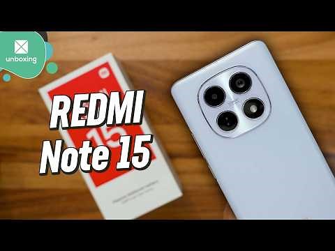 Xiaomi Redmi Note 15 | Unboxing and preview