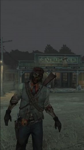 Red Dead Redemption - You can play as Zombie John Marston at the end of the DLC for RDR 1!