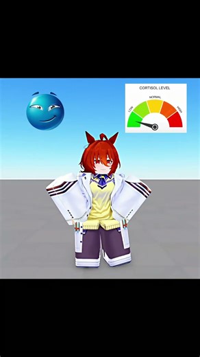 LOW CORTISOL✅😇 #roblox #shorts