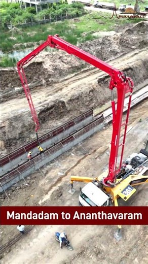 Amaravati E7 Road Progress | Seamless Urban Mobility & Infrastructure Growth| #Amaravati #APCRDA