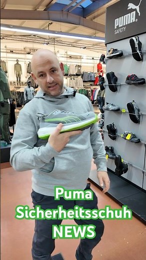 Neue #Puma Sicherheitsschuhe für Arbeiter.