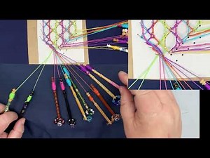 Lou Woo - How To Work A Princess Braid In Torchon Bobbin Lace
