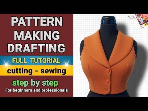 3-Step Bodice & Collar Tutorial: Pattern Making + Cut & Sew + Mannequin Fit