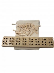 Wooden Braille Name Block, 8-cell Learning Board for Blind Kids or Adults, Pegs Make Letters and Words, Learn and Practice Reading by Touch - Etsy