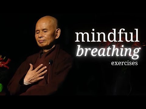 The First 8 Exercises of Mindful Breathing | Teaching by Thich Nhat Hanh | #mindfulness