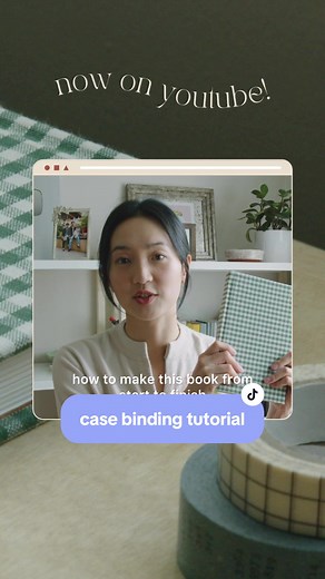 I made a hardcover book tutorial!! It’s very detailed and I’m proud of it. Link in bio. #bookbinding