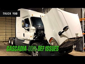 DD15 Cascadia DEF issues. DEF Line Heater Open Circuit Error Code