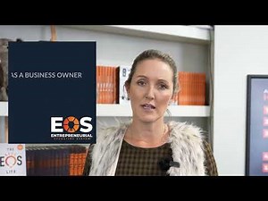 Bo Burns talks about the "What the Heck is EOS?" workshop held by Debra Taylor & Adam Harris