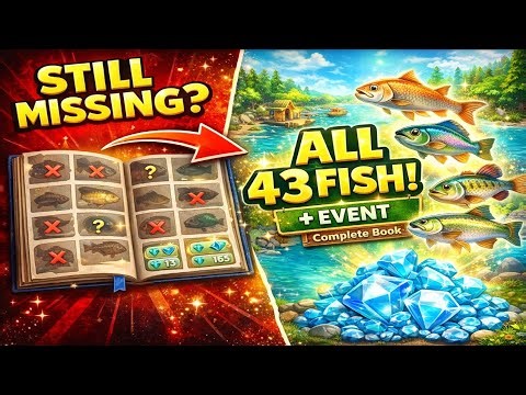 You’re Fishing WRONG in Hay Day 😱 (Catch ALL 43 Fish FAST)
