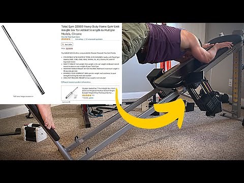 Total Gym Bar Weight Bar Attachment Review