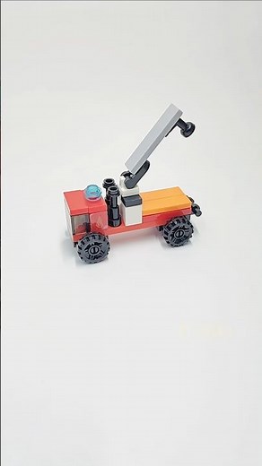 LEGO Fire Truck 🚒 | Easy Build Tutorial #lego #legobuild #shorts