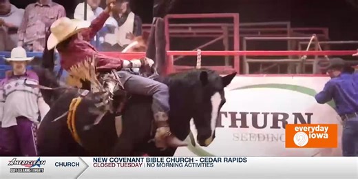 Everyday Iowa - The Battle by the River Rodeo at the Xtream Arena