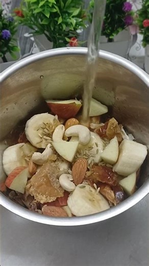 Fitness Coach Nitesh Soni’s 👍 Protein Drink Recipe || Mix Shake Benefits 🍎🍌#shorts #viral #teanding