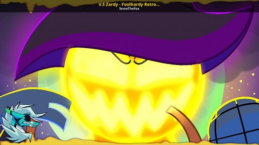 V.S Zardy - Foolhardy RetroSpecter Remix Mod for Friday Night Funkin' | FNF Mods