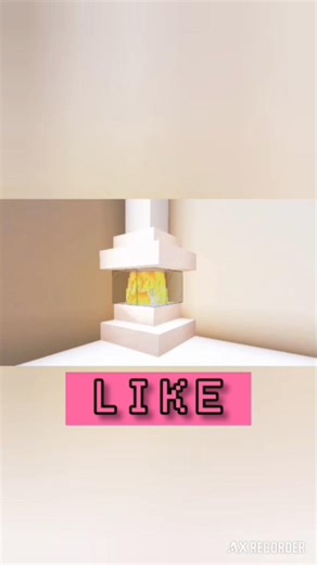 MINECRAFT THE KITCHEN MODERN FIREPLACE #minecraft #gaming #trending #games #minecraft hacks