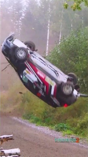 Same place different outcome #rally #rallycrash
